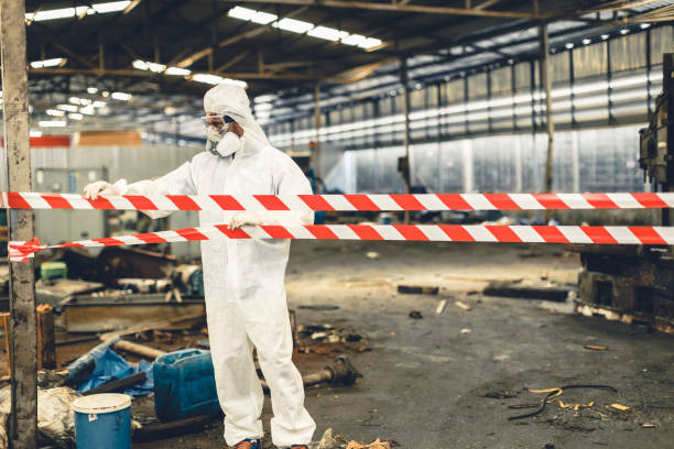 Professional Drug Lab Cleanup technician working in French Camp, CA
